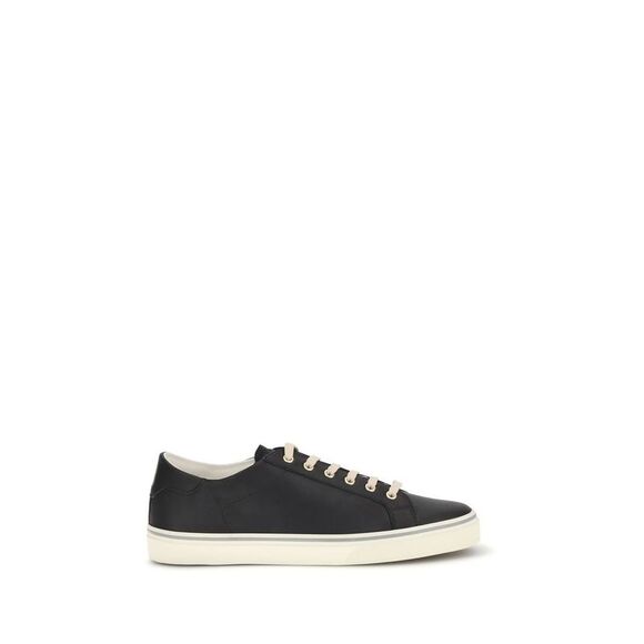 Brunello Cucinelli Other - Brunello Cucinelli Black Calf Leather Bos Taurus Low Top Men's Sneakers